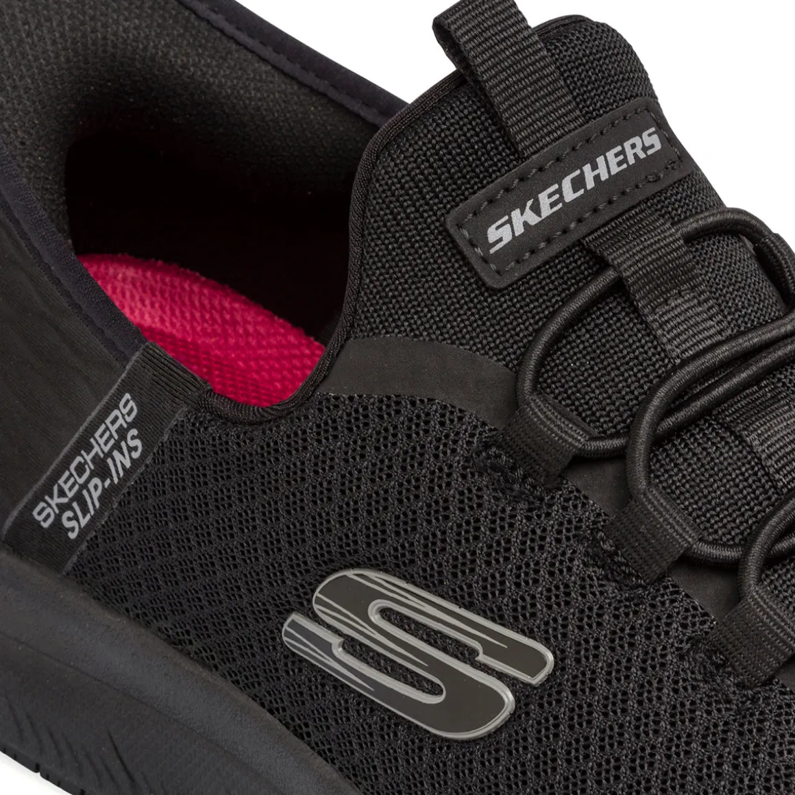 Scarpe antinfortunistiche nere da Uomo in Memory Foam Skechers Work Slip-ins