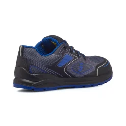 Scarpe antinfortunistiche S1P nere e blu da uomo Safety Jogger Cador