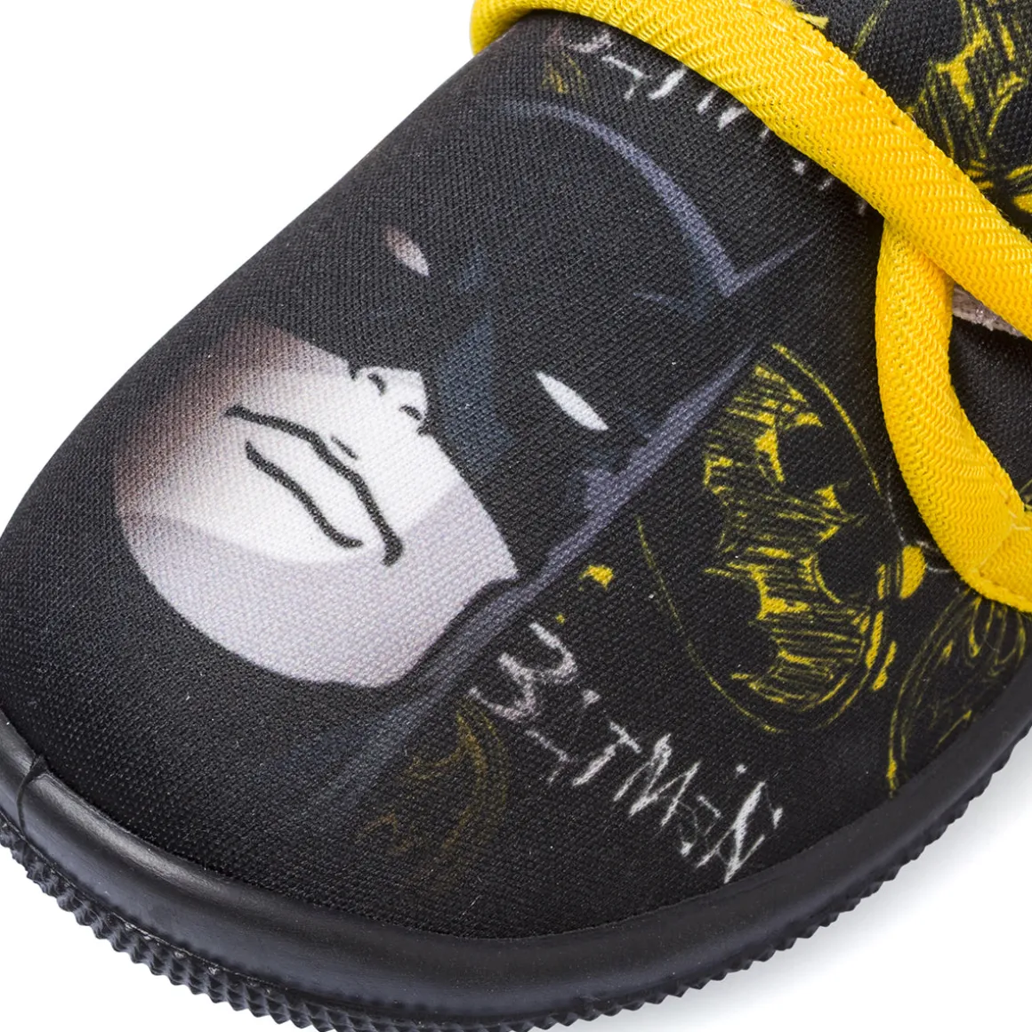 Scarpe Antiscivolo nere con chiusura a strappo Batman