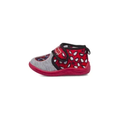 Scarpe Antiscivolo rosse da Bambino con chiusura a strappo Spiderman