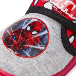 Scarpe Antiscivolo rosse da Bambino con chiusura a strappo Spiderman