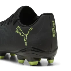 Scarpe Calcio Nere da Uomo con inserti fluo Puma Future 8 Play FG/AG