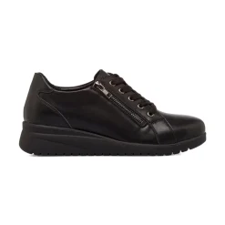 Scarpe comfort nere da Donna con zip P Soft