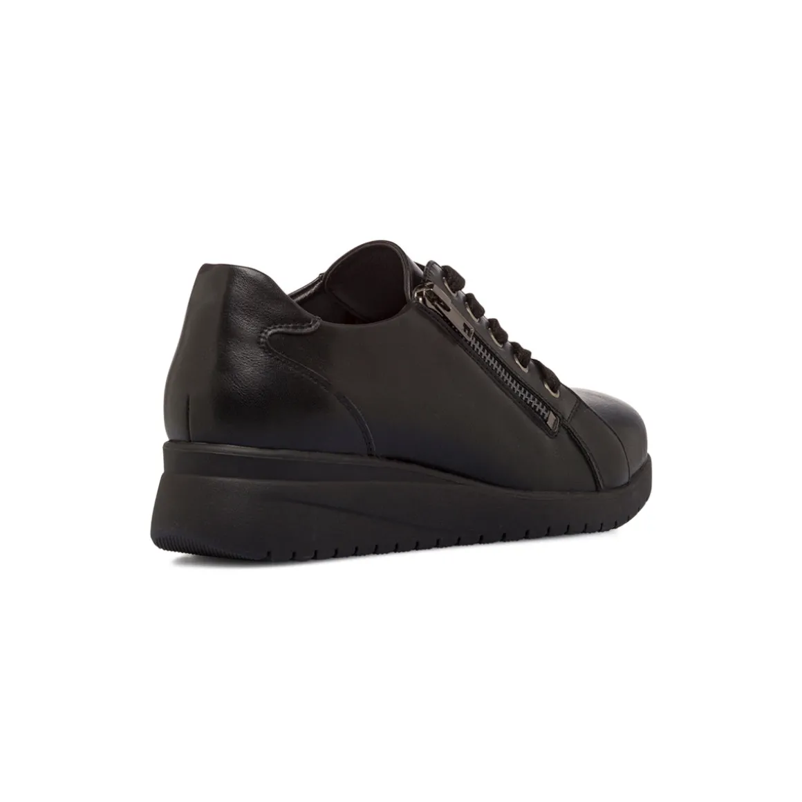 Scarpe comfort nere da Donna con zip P Soft