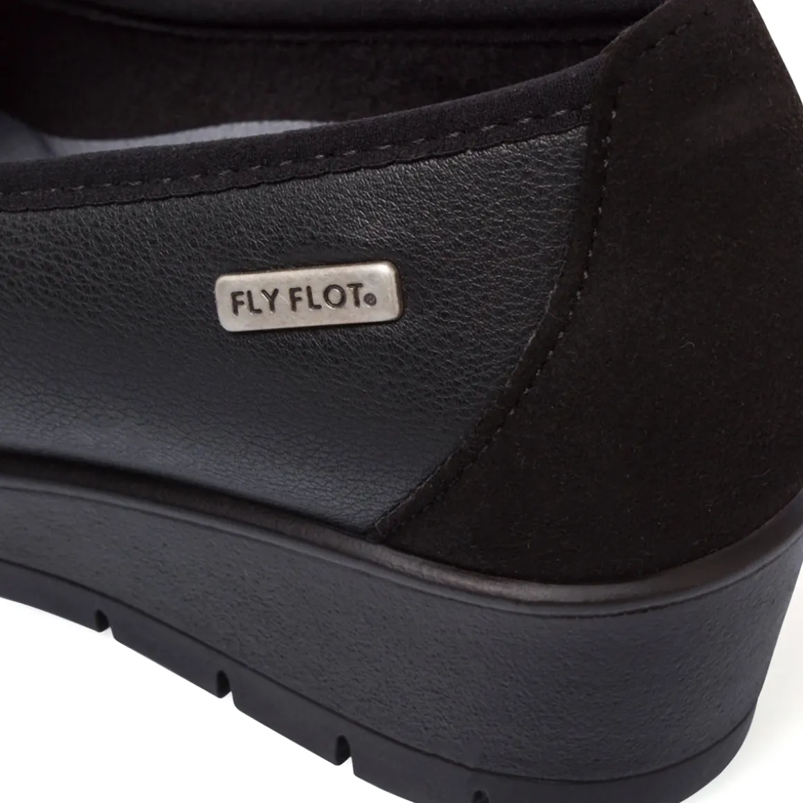 Scarpe con zeppa nere da Donna Fly Flot