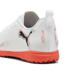Scarpe da Calcetto bianche da Ragazzo Puma Future 8 Play TT Jr