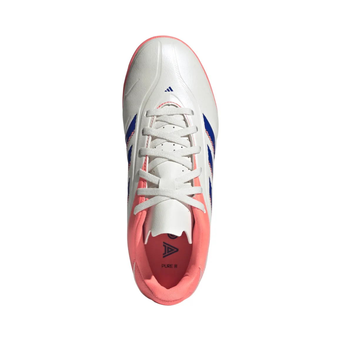 Scarpe da Calcetto da Bambino bianche adidas Copa Pure III Club TF