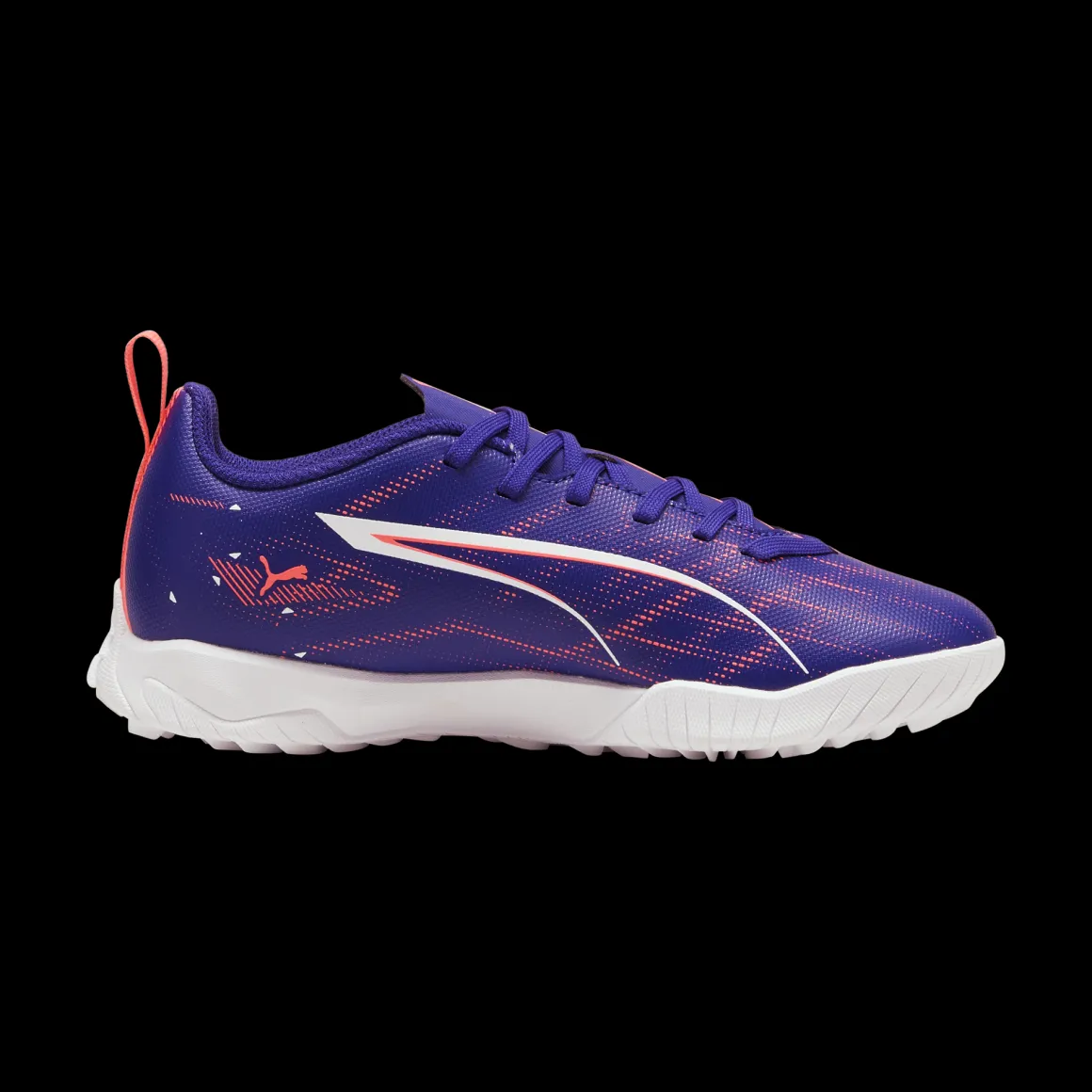Scarpe da calcetto da ragazzo viola Puma Ultra 5