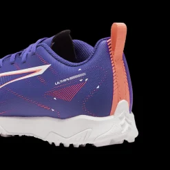 Scarpe da calcetto da ragazzo viola Puma Ultra 5