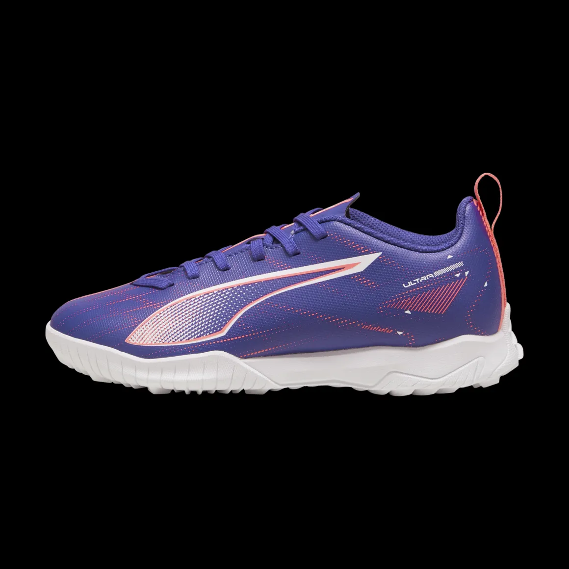 Scarpe da calcetto da ragazzo viola Puma Ultra 5