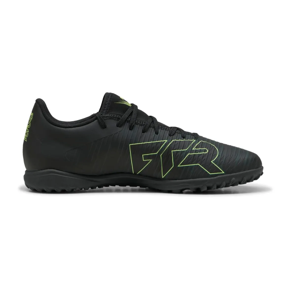 Scarpe da Calcetto da Uomo nere con inserti fluo Puma Future 8 Play TT