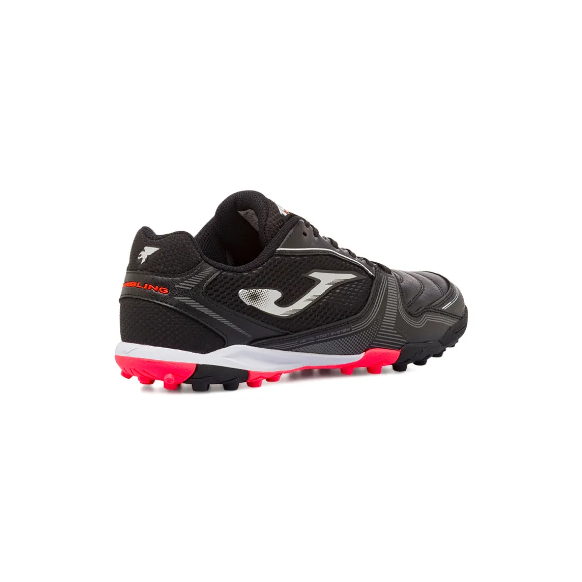 Scarpe da Calcetto Nere con inserti rossi da Uomo Joma