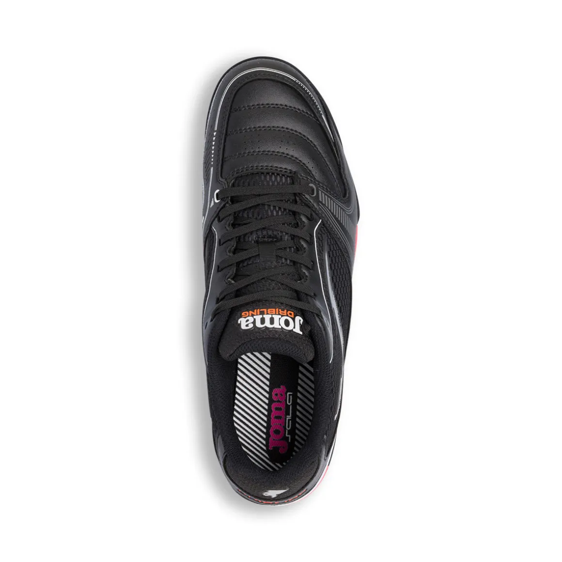Scarpe da Calcetto Nere con inserti rossi da Uomo Joma