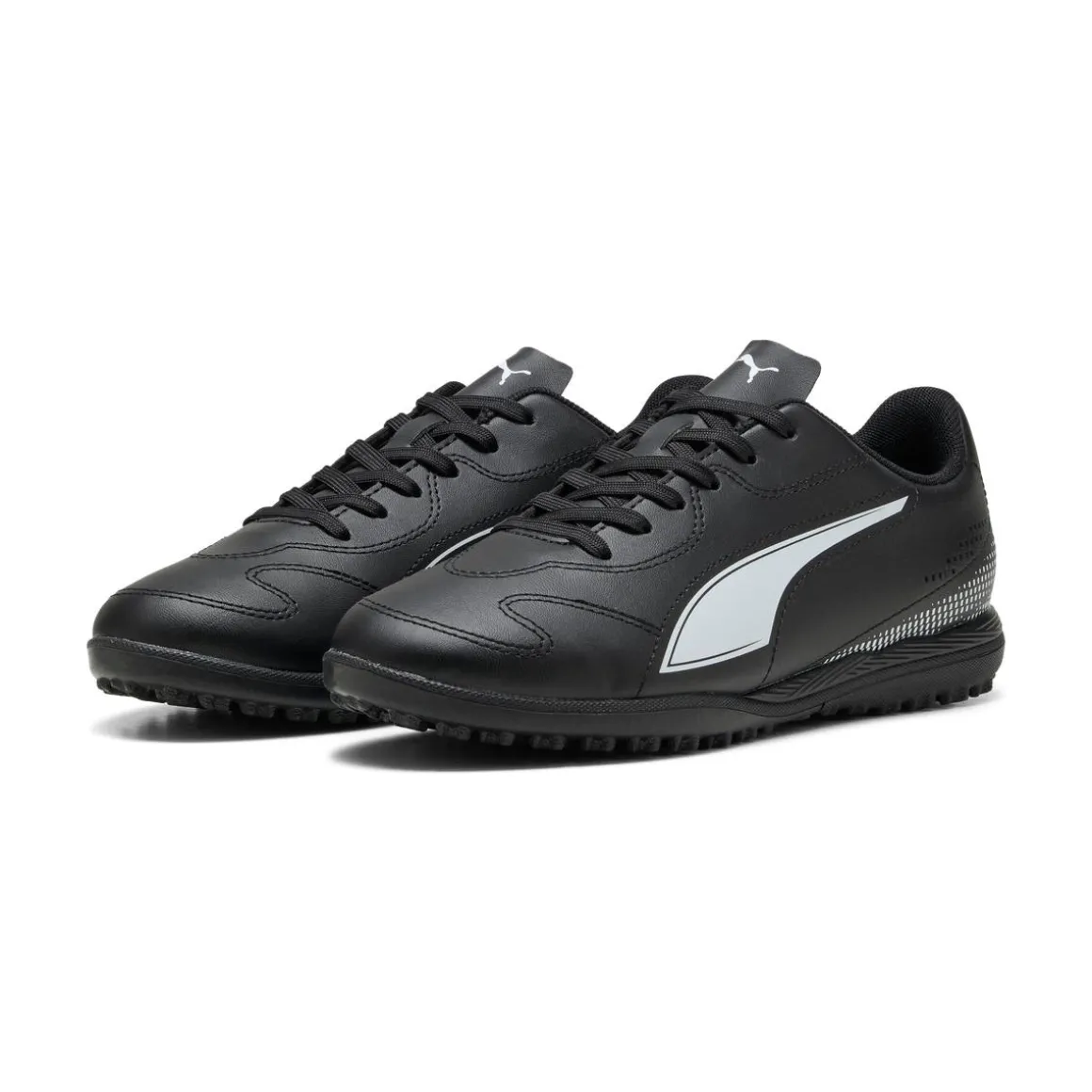 Scarpe da calcetto Ragazzo Puma nere con inserti bianchi Vitoria II TT