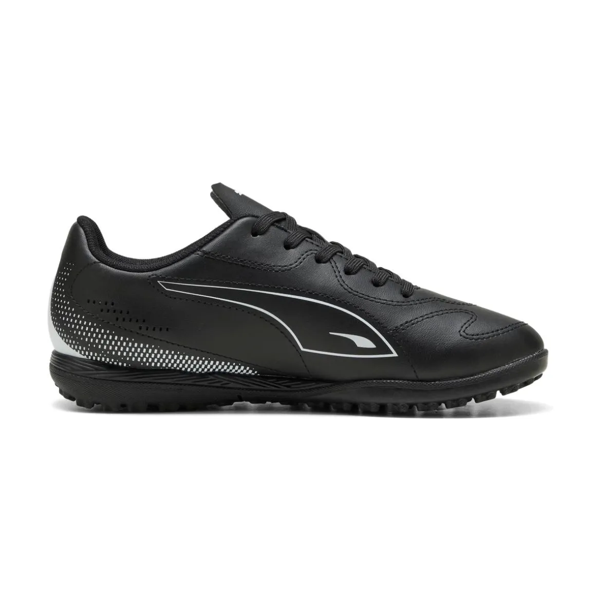 Scarpe da calcetto Ragazzo Puma nere con inserti bianchi Vitoria II TT