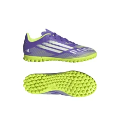 Scarpe da Calcetto viola da Bambino adidas F50 Club TF J