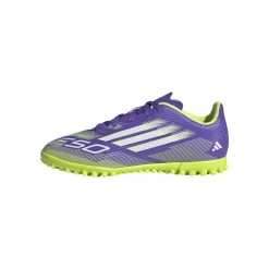 Scarpe da Calcetto viola da Bambino adidas F50 Club TF J