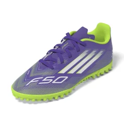Scarpe da Calcetto viola da Bambino adidas F50 Club TF J