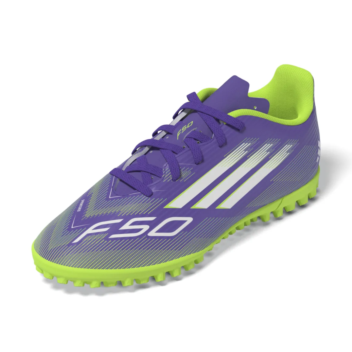 Scarpe da Calcetto viola da Bambino adidas F50 Club TF J