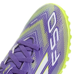 Scarpe da Calcetto viola da Bambino adidas F50 Club TF J