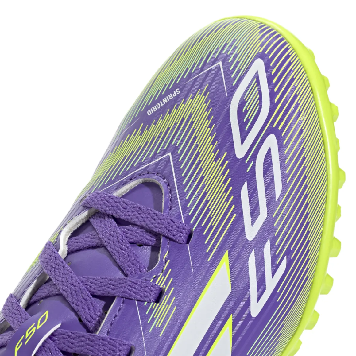 Scarpe da Calcetto viola da Bambino adidas F50 Club TF J