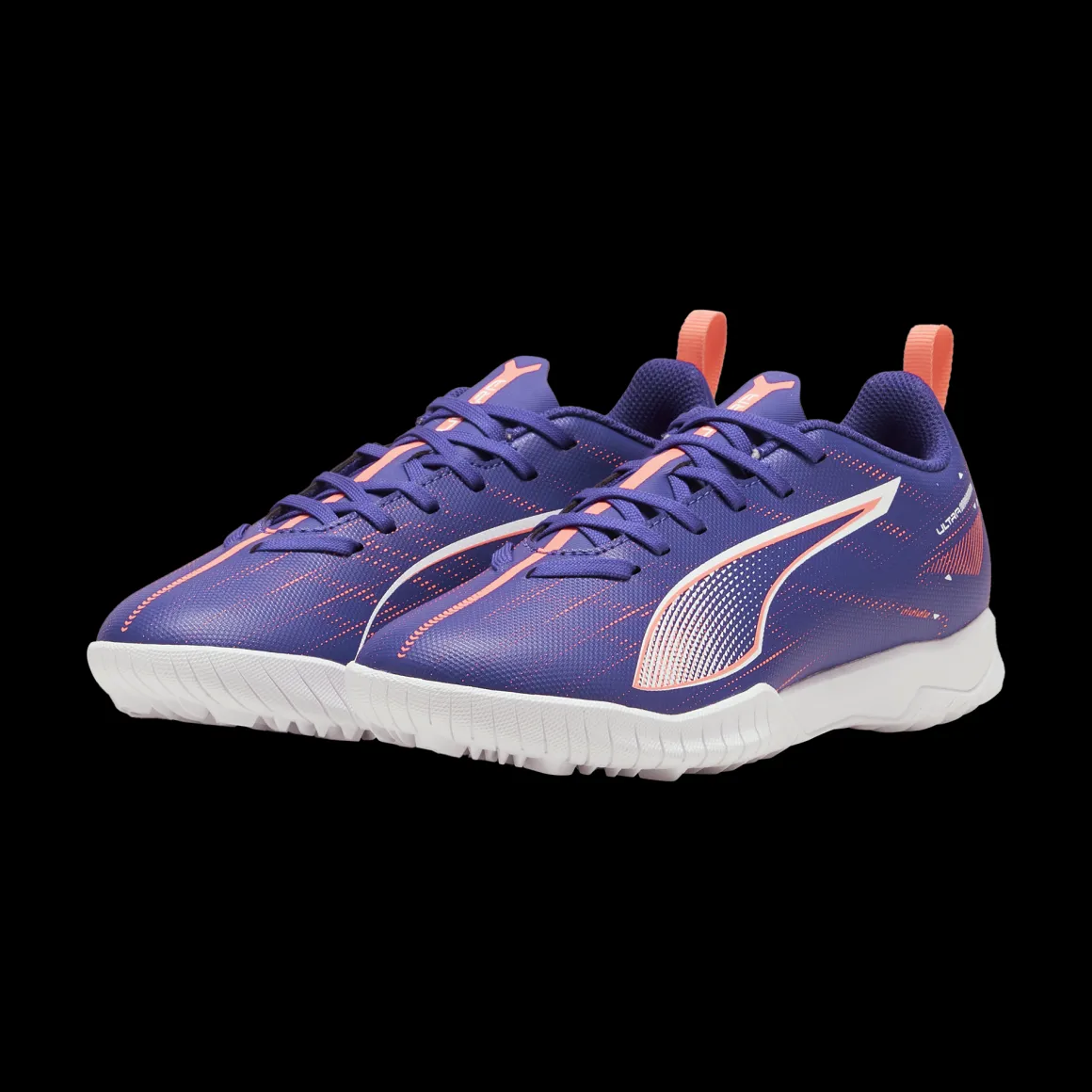Scarpe da calcetto viola da ragazzo per terreni sintetici Puma ULTRA 5 PLAY