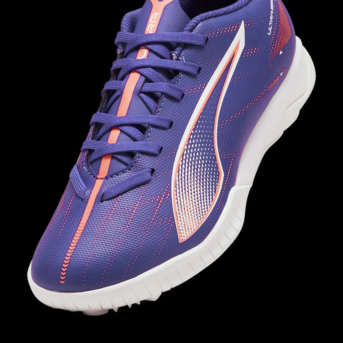 Scarpe da calcetto viola da ragazzo per terreni sintetici Puma ULTRA 5 PLAY