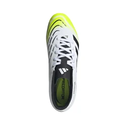 Scarpe da Calcio bianche e gialle da Uomo adidas Predator Club FG/MG