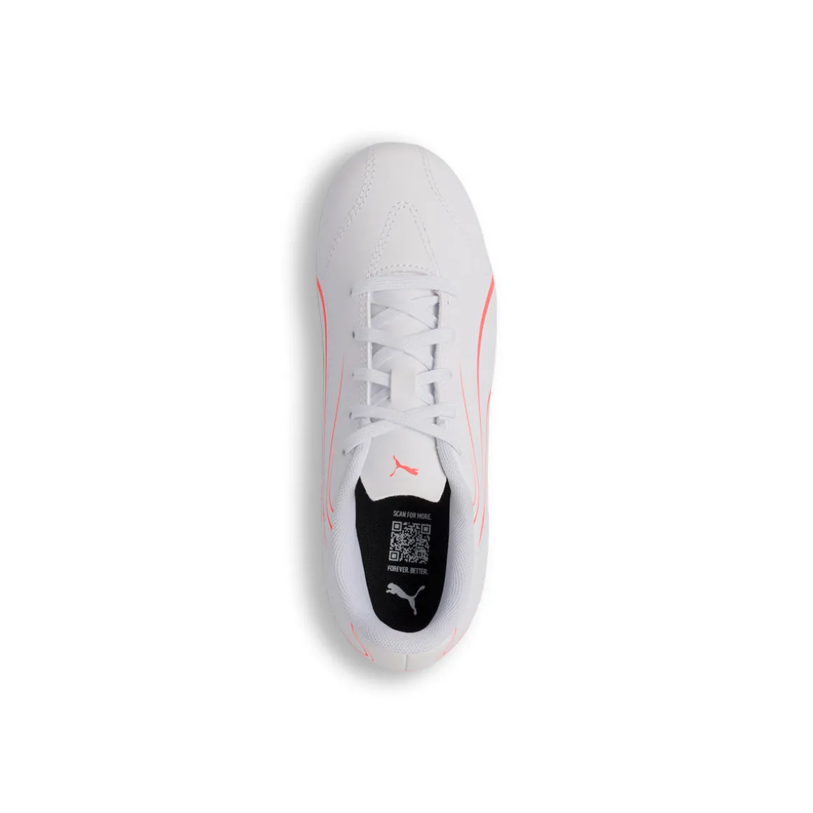 Scarpe da Calcio Bianche da bambino Puma Vitoria FG/AG