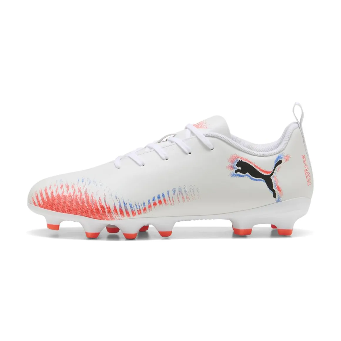 Scarpe da Calcio bianche da Ragazzo Puma Future 8 Play FG/AG Jr