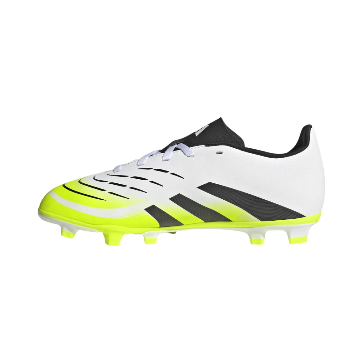 Scarpe da Calcio bianco e giallo Ragazzo adidas Predator Club FG/MG