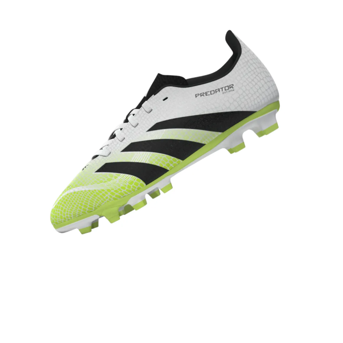 Scarpe da Calcio bianco e giallo Ragazzo adidas Predator Club FG/MG