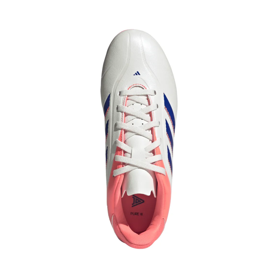 Scarpe da Calcio da Bambino bianche adidas Copa Pure III Club FG/MG