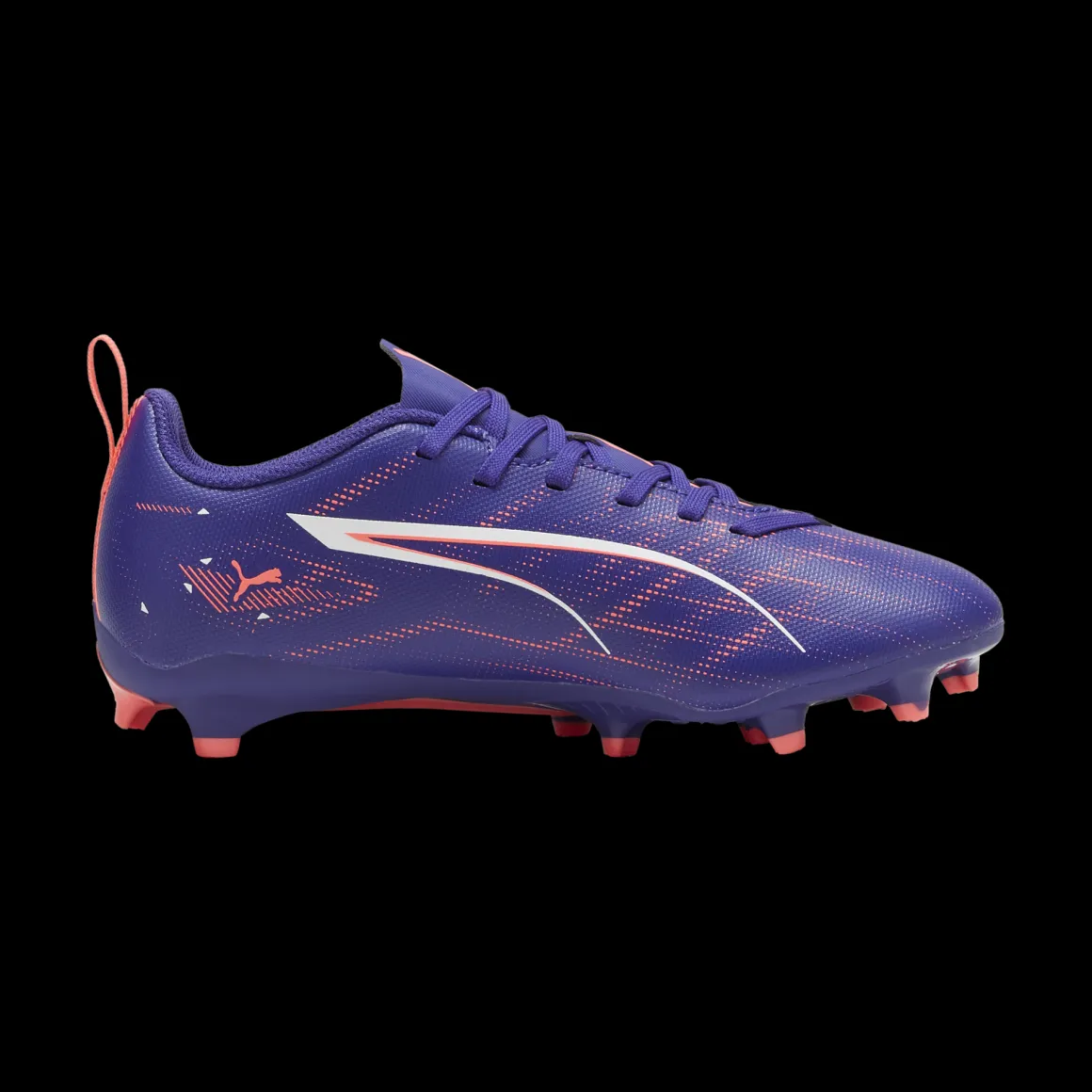 Scarpe da calcio da ragazzo viola Puma Ultra 5