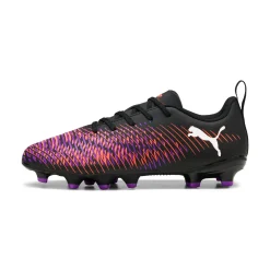 Scarpe da calcio da Ragazzo nere con dettagli multicolore Puma Future 8 Play FG/AG