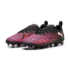 Scarpe da calcio da Ragazzo nere con dettagli multicolore Puma Future 8 Play FG/AG