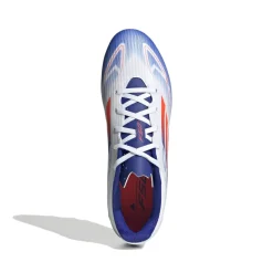 Scarpe da calcio da uomo bianche per superfici flessibili adidas F50 Club FxG