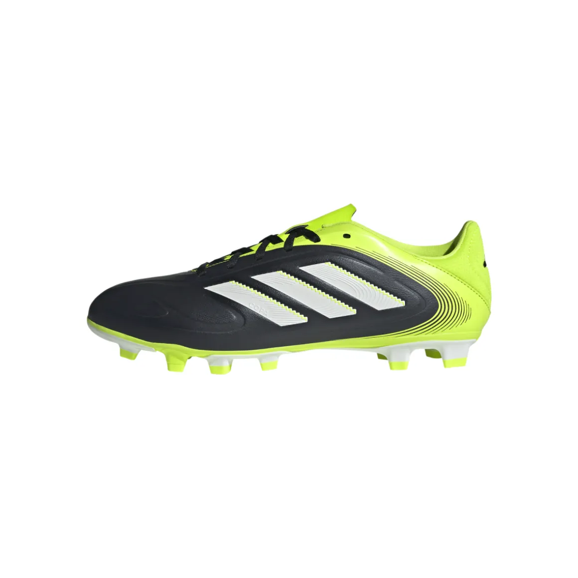 Scarpe da calcio nere e gialle da Uomo adidas COPA PURE III