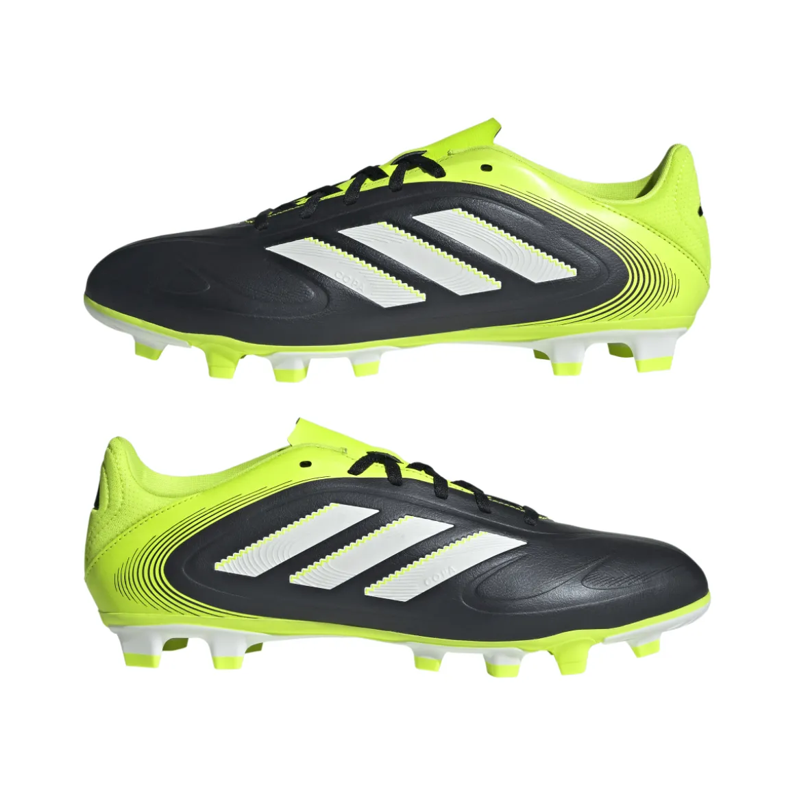 Scarpe da calcio nere e gialle da Uomo adidas COPA PURE III