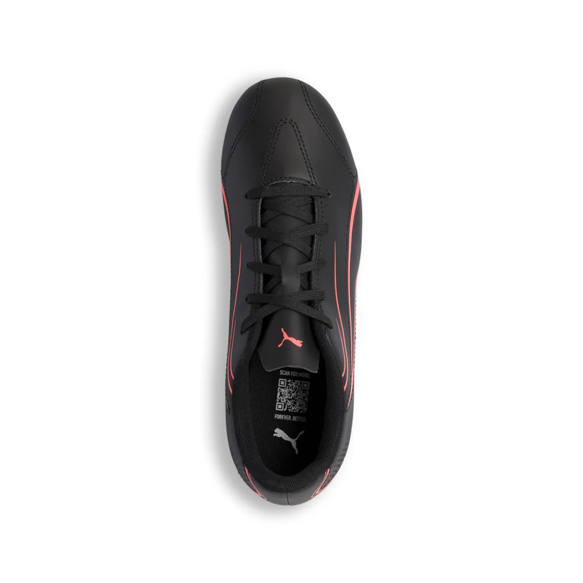Scarpe da Calcio Nere e Rosa da ragazzo Puma Vitoria FG/AG
