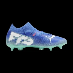 Scarpe da calcio per terreni duri da uomo blu e azzurre Puma Future 7