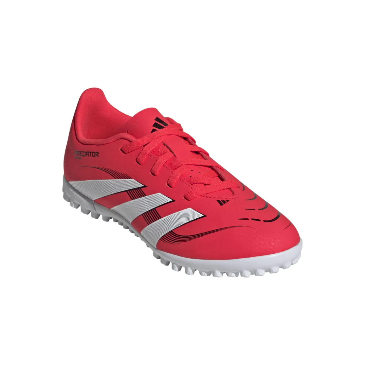 Scarpe da Calcio PREDATOR CLUB TF J rosse da Ragazzo adidas