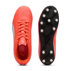 Scarpe da Calcio Ragazzo arancioni Puma VITORIA II FG/AG
