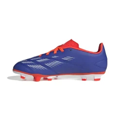 Scarpe da calcio ragazzo blu rosse adidas PREDATOR CLUB FXG