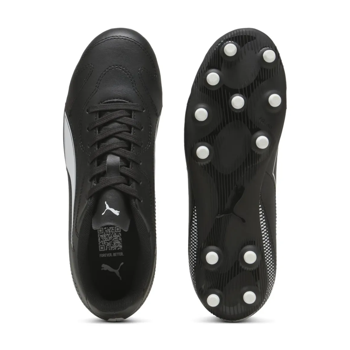 Scarpe da Calcio Ragazzo Nere Puma VITORIA II FG/AG