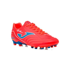 Scarpe da calcio uomo arancione fluo e blu Joma Aguila