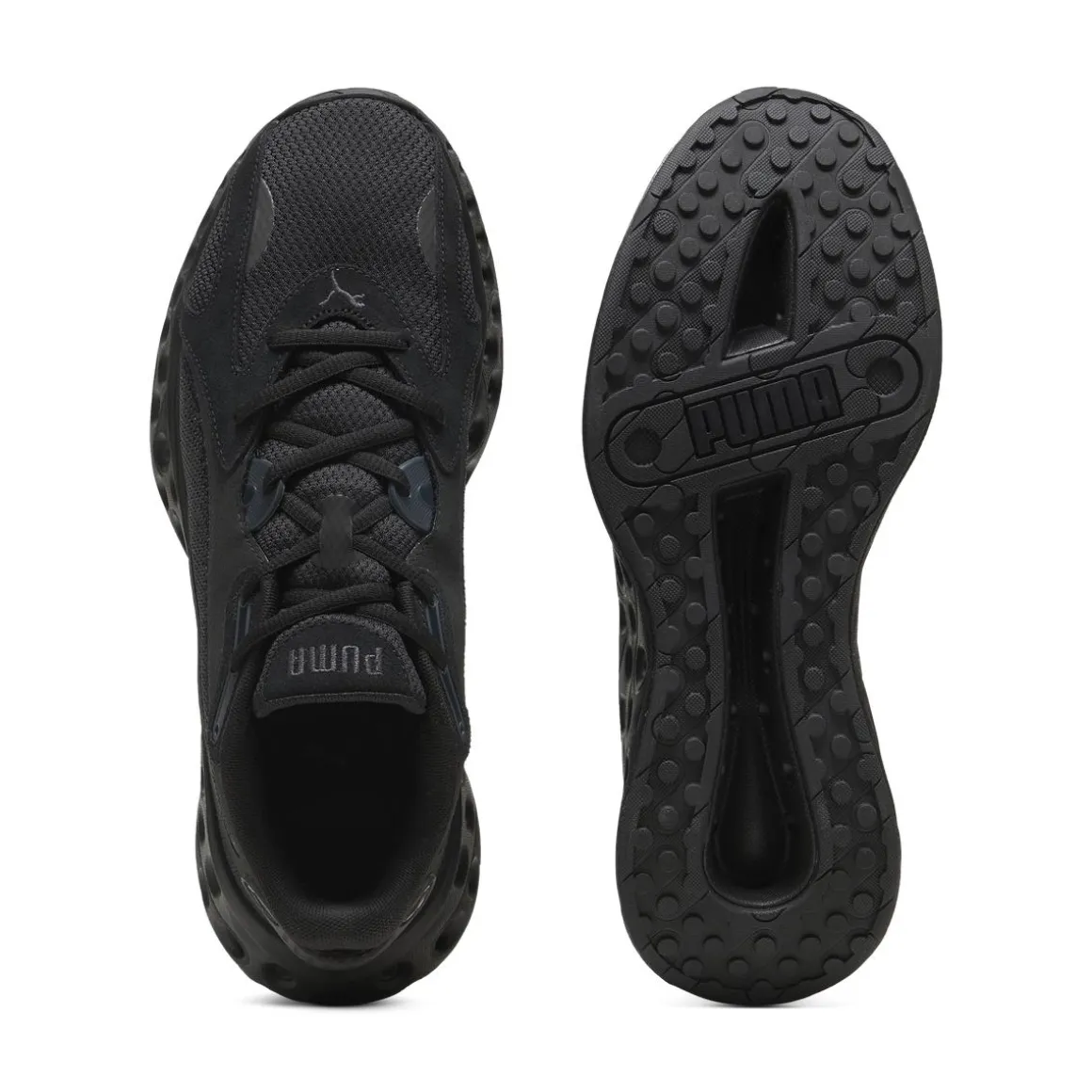 Scarpe da corsa nere da Uomo Puma Softride Frequence Desert