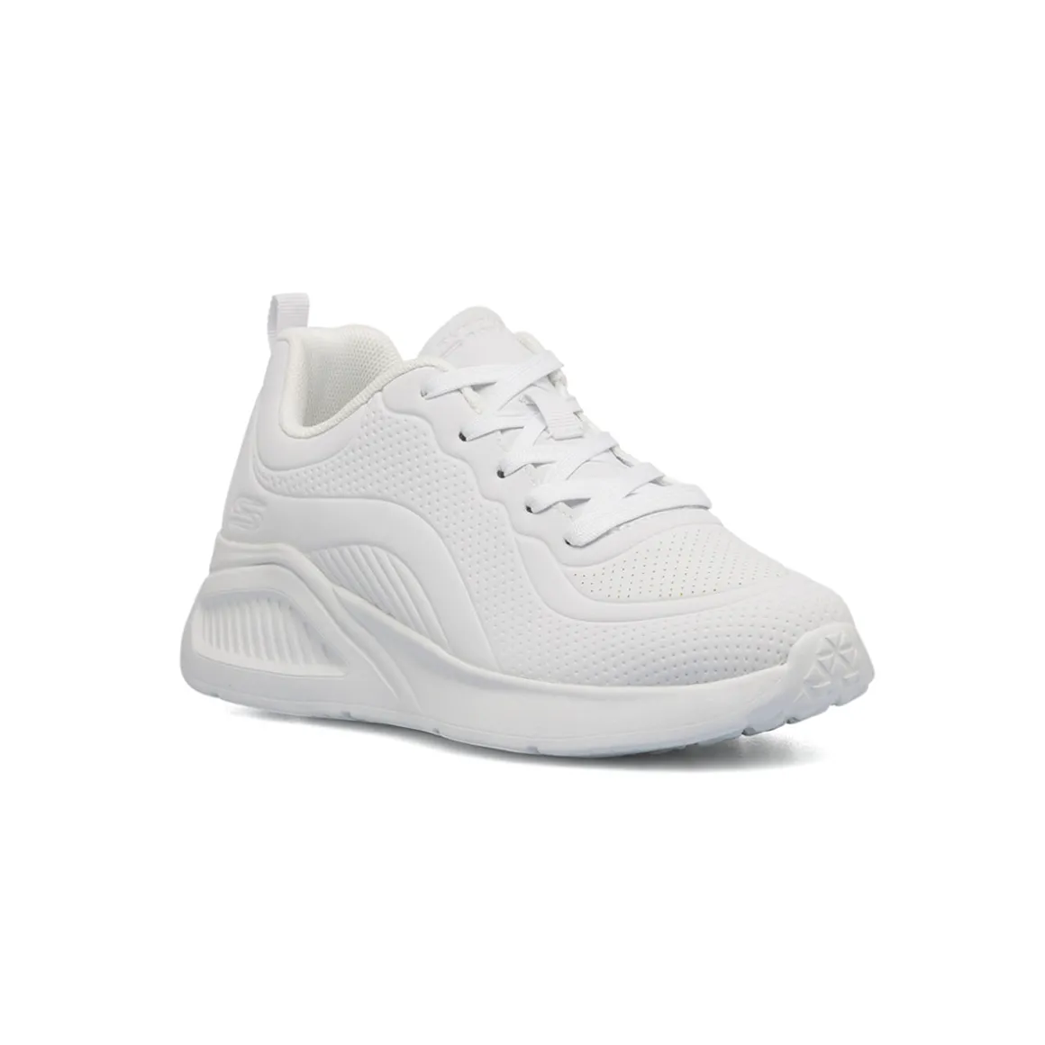 Scarpe da ginnastica bianche da donna Skechers Bobs Buno How Sweet