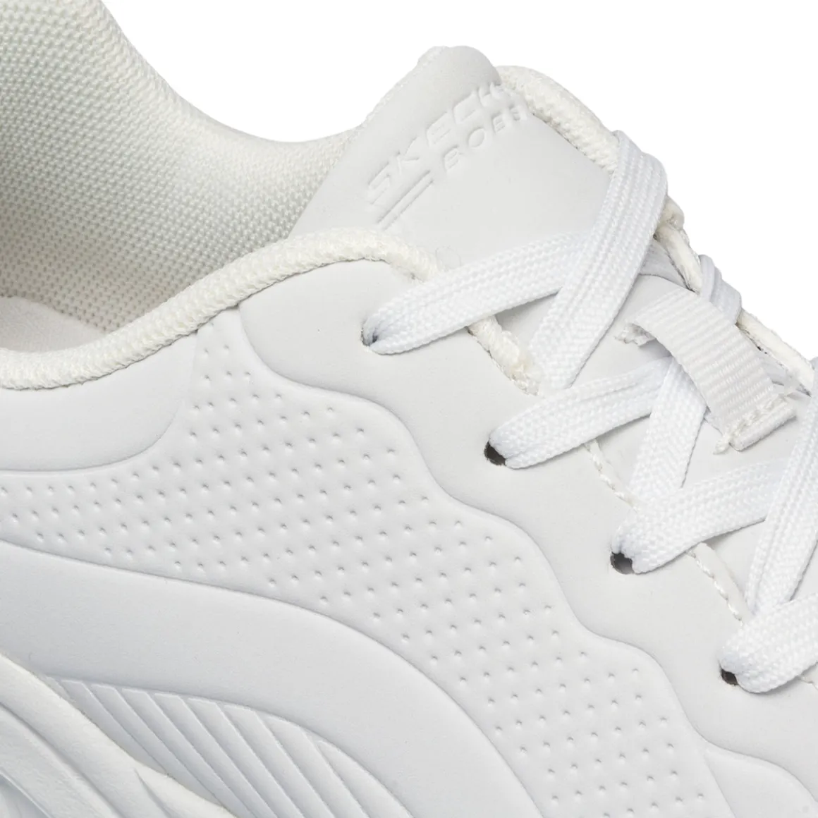 Scarpe da ginnastica bianche da donna Skechers Bobs Buno How Sweet
