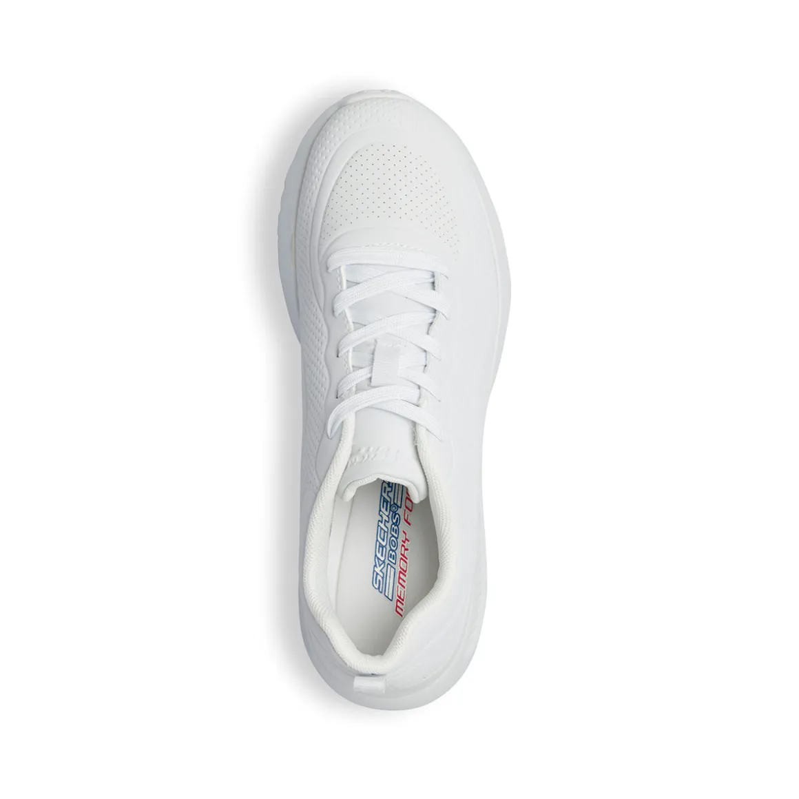 Scarpe da ginnastica bianche da donna Skechers Bobs Buno How Sweet